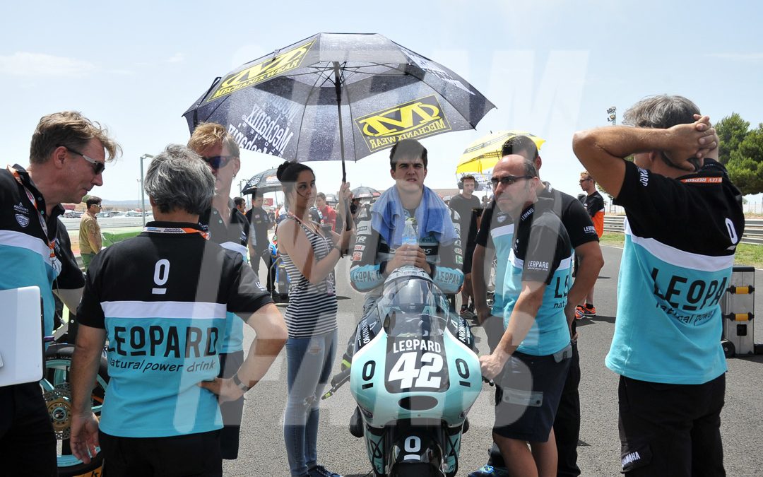 Marcos Ramírez al mundial de Moto3