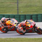 Márquez y Pedrosa, expedientes brillantes en Sachsenring