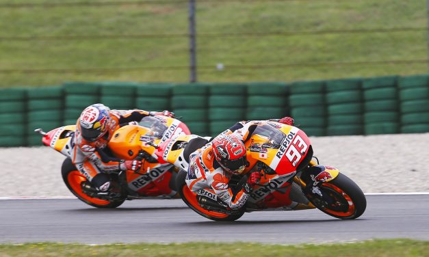 Márquez y Pedrosa, expedientes brillantes en Sachsenring