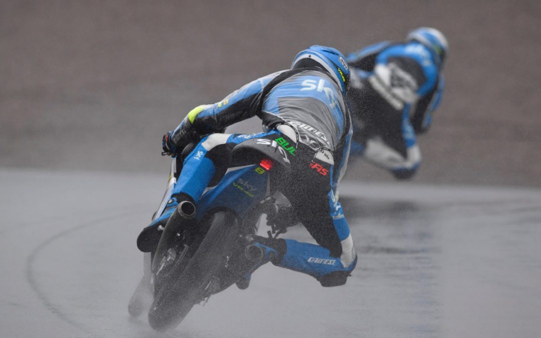 Complicada carrera para el Team Sky Racing VR46