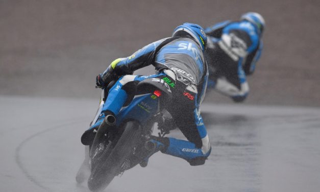 Complicada carrera para el Team Sky Racing VR46