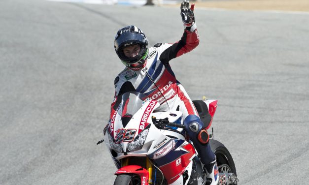 Hayden y Van der Mark completan el fin de semana Laguna Seca con quinto y séptimo lugar