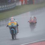 Rodrigo acaba en los puntos en una carrera complicada bajo la lluvia