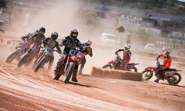 Brad Baker hace doblete en la RFME Copa de España de Flat Track
