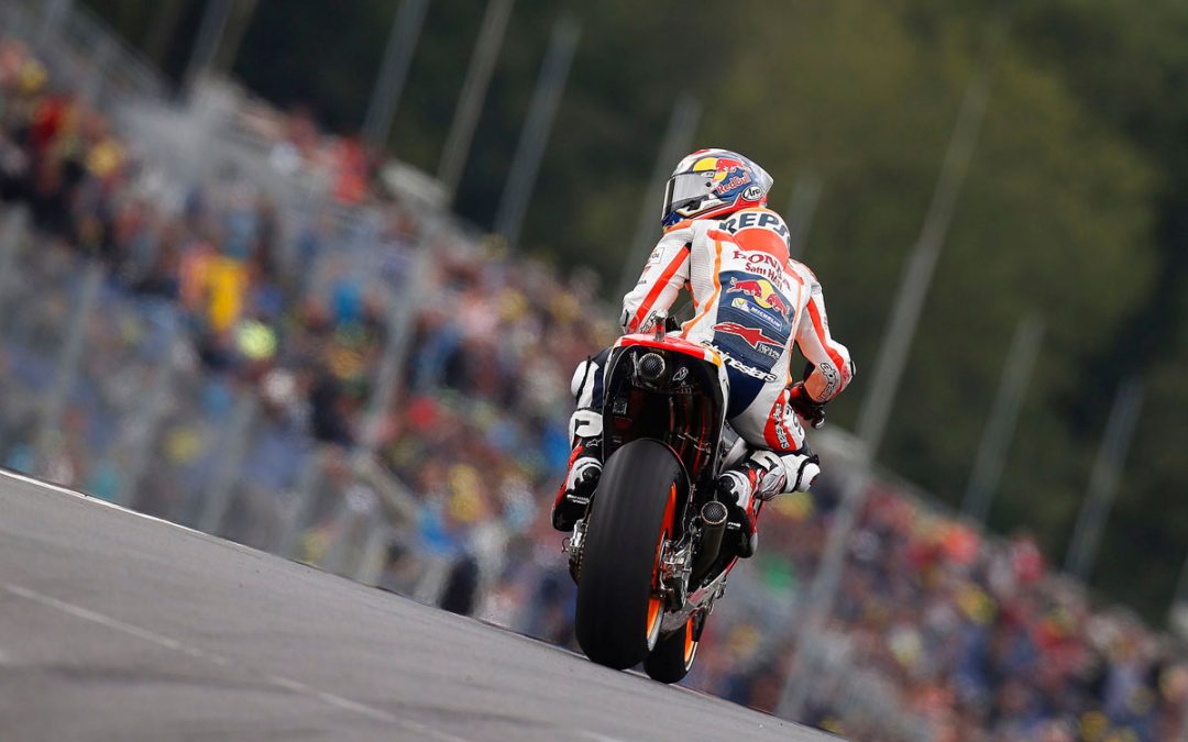 Meritoria segunda fila de Marc Márquez