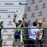 Podio de Raúl Fernández en el FIM CEV Repsol