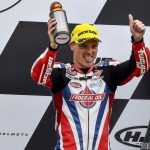 Sam Lowes vuelve al podio con lluvia, en la carrera del Circuito de Brno