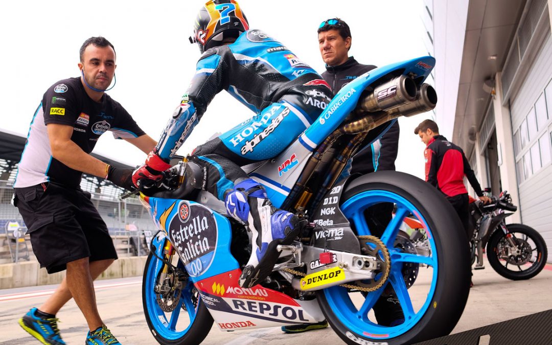 El Estrella Galicia 0,0 concluye las pruebas en el Circuito de Spielberg marcadas por la climatología