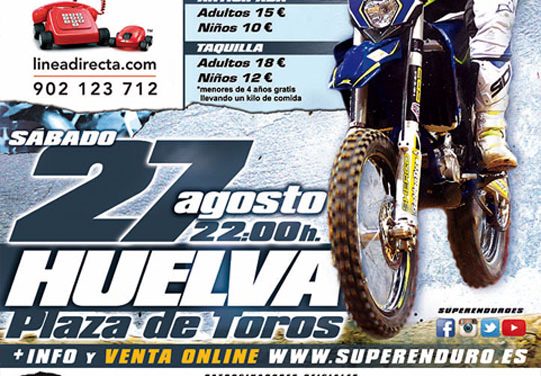 27 de agosto, Superenduro en Huelva