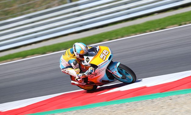 Guevara lucha por el Top-10 en la carrera del GP de Austria, caída para Rodrigo