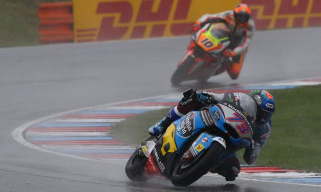 Márquez logra su mejor resultado de la temporada con un quinto puesto bajo el agua en Brno