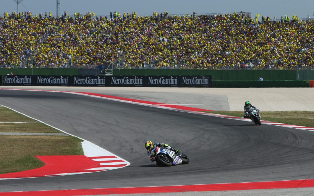 Barberá suma tres puntos en Misano, Forés no termina la carrera