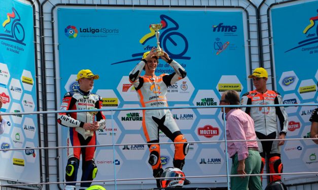 VICTORIA DE MARC LUNA EN EL RFME CAMPEONATO DE ESPAÑA DE VELOCIDAD