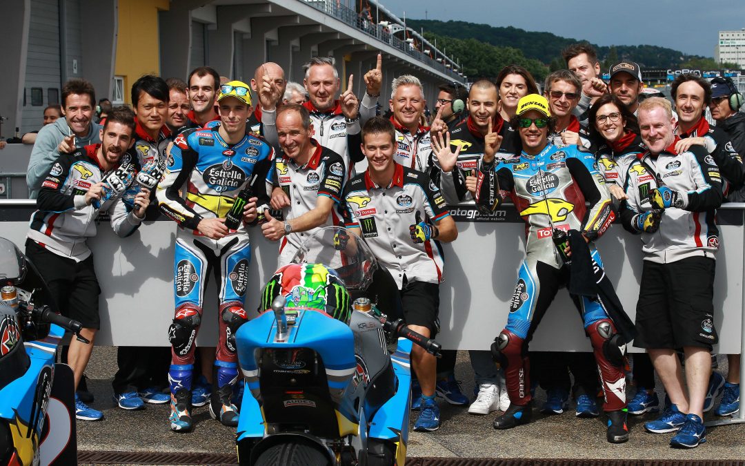 Otro doblete en los clasificatorios de Moto2 para Morbidelli y Márquez