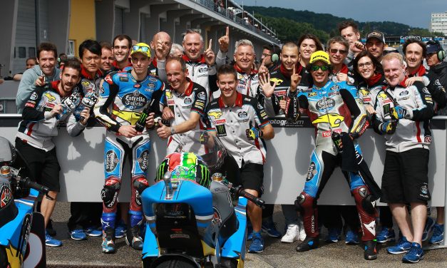 Otro doblete en los clasificatorios de Moto2 para Morbidelli y Márquez