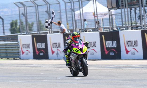 Las futuras promesas del motociclismo brillan en el Nacional de Velocidad en MotorLand Aragón