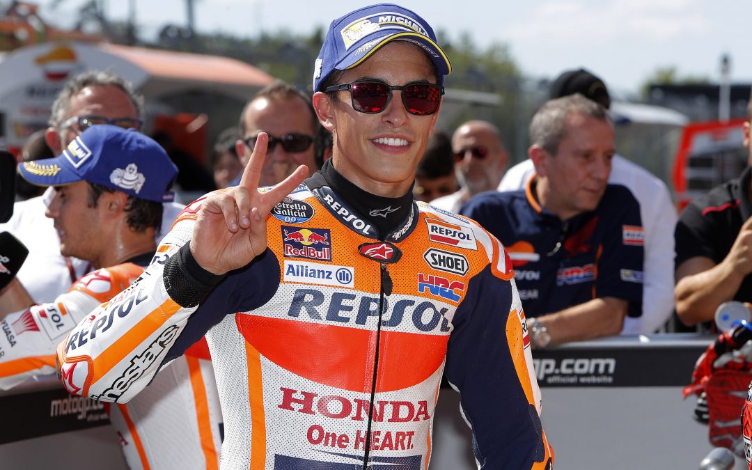 Cuarta ‘pole’ de Marc Márquez, con Dani Pedrosa tercero