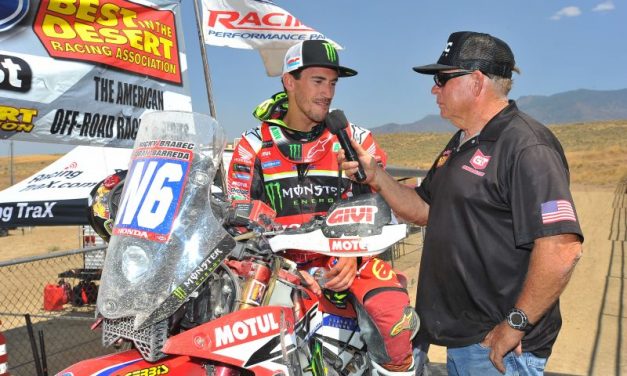 Barreda y Brabec ganan la Vegas-Reno 2017