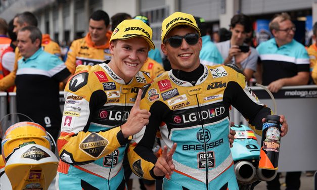 El RBA BOÉ Racing arrasa en el QP del GP de Austria con el 1º y 2º tiempo