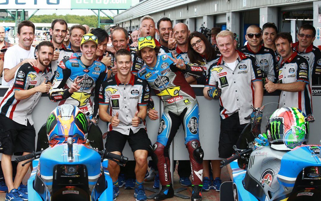 Márquez y Morbidelli en primera línea en Silverstone