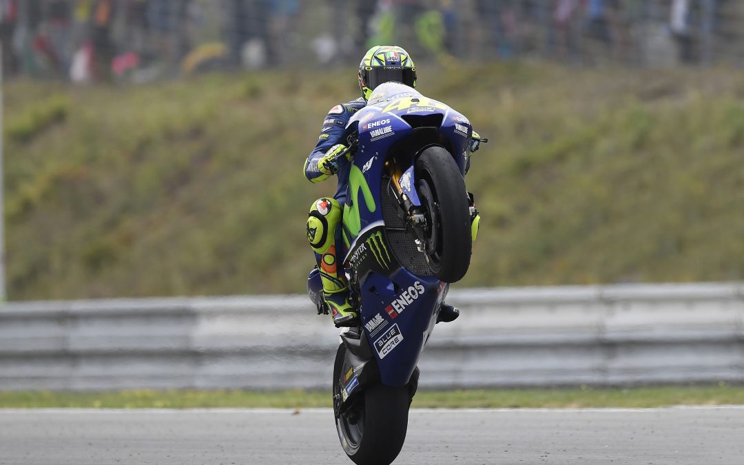 Valentino Rossi abandona el hospital