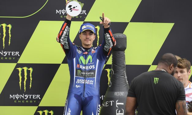 Viñales y Rossi (Movistar Yamaha MotoGP) tercero y cuarto en Brno