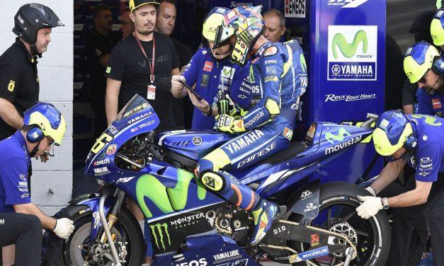 Valentino Rossi valora volver en Aragón