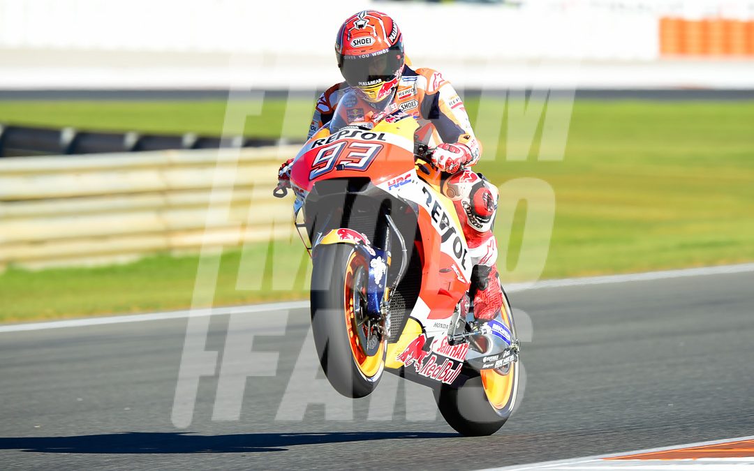 Los hermanos Márquez y Jorge Martín obtienen la pole en Valencia