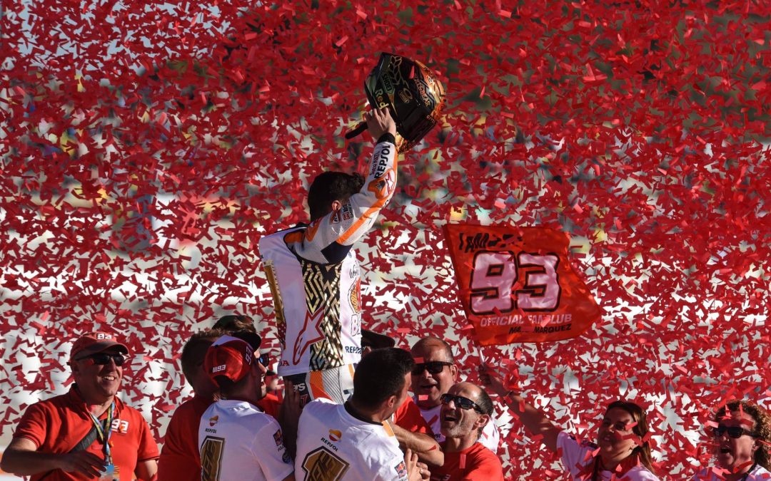 Márquez consigue su sexto mundial