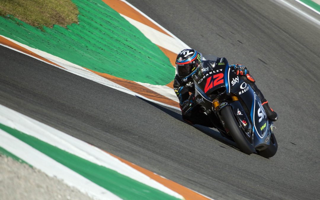 Bagnaia y Bastianini cierran las pruebas de Valencia con los mejores tiempos