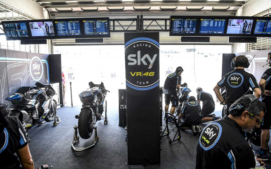 El Sky Racing Team VR46 a Valencia en su última carrera de la temporada