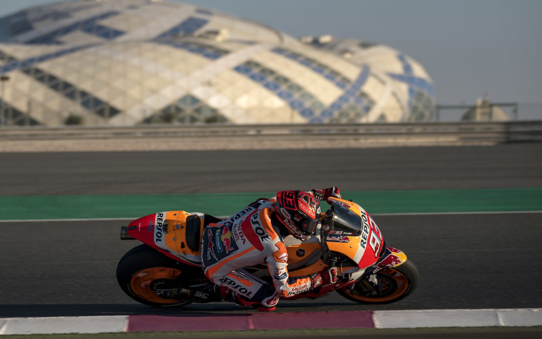 Márquez y Pedrosa concluyen el último entrenamiento de la pretemporada