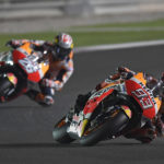El equipo Repsol Honda inicia el último entrenamiento de la pretemporada