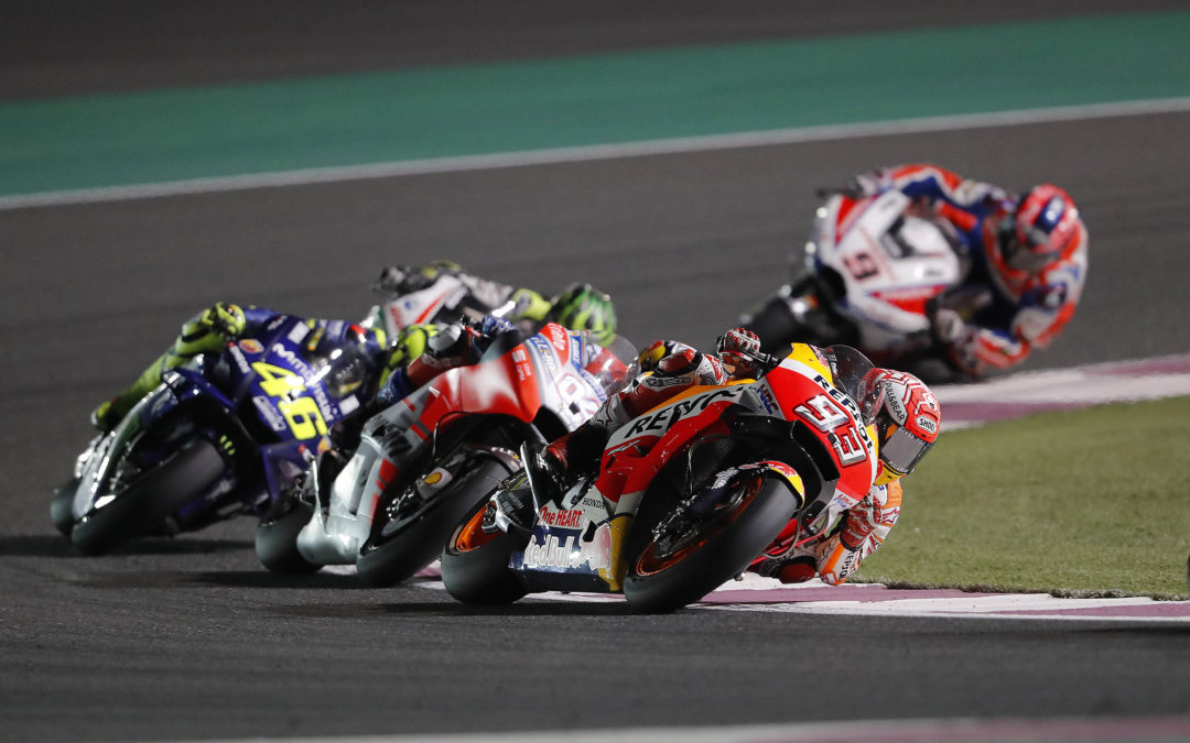 Marc Márquez estrena la temporada en el podio