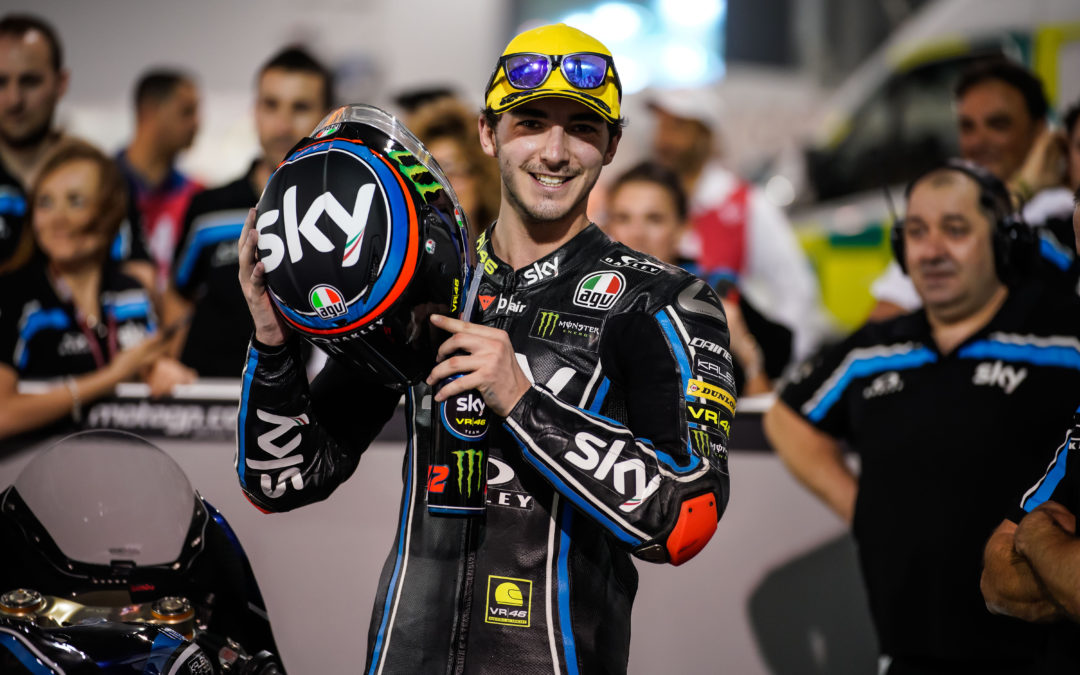 Moto2, fantástica victoria para Pecco Bagnia en lucha con Lorenzo Baldassarri