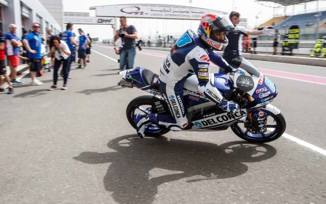 Jorge Martín lidera los entrenamientos libres de Moto3 en Qatar