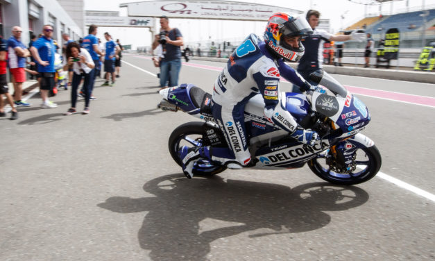 Jorge Martín lidera los entrenamientos libres de Moto3 en Qatar