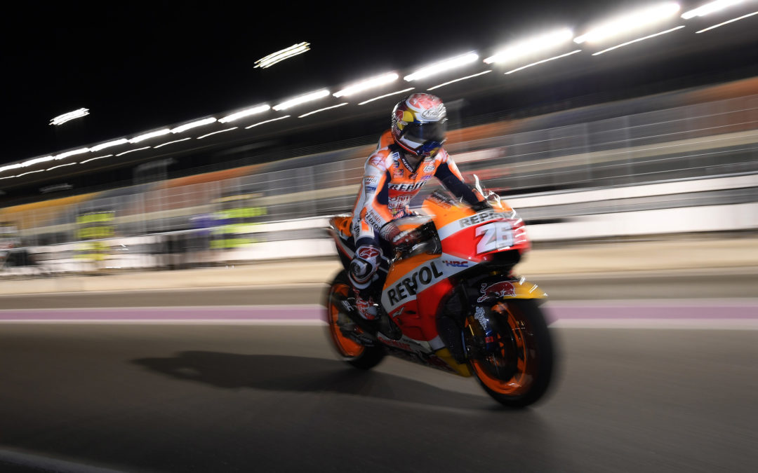 Productivo segundo día de pruebas en Catar para el Repsol Honda