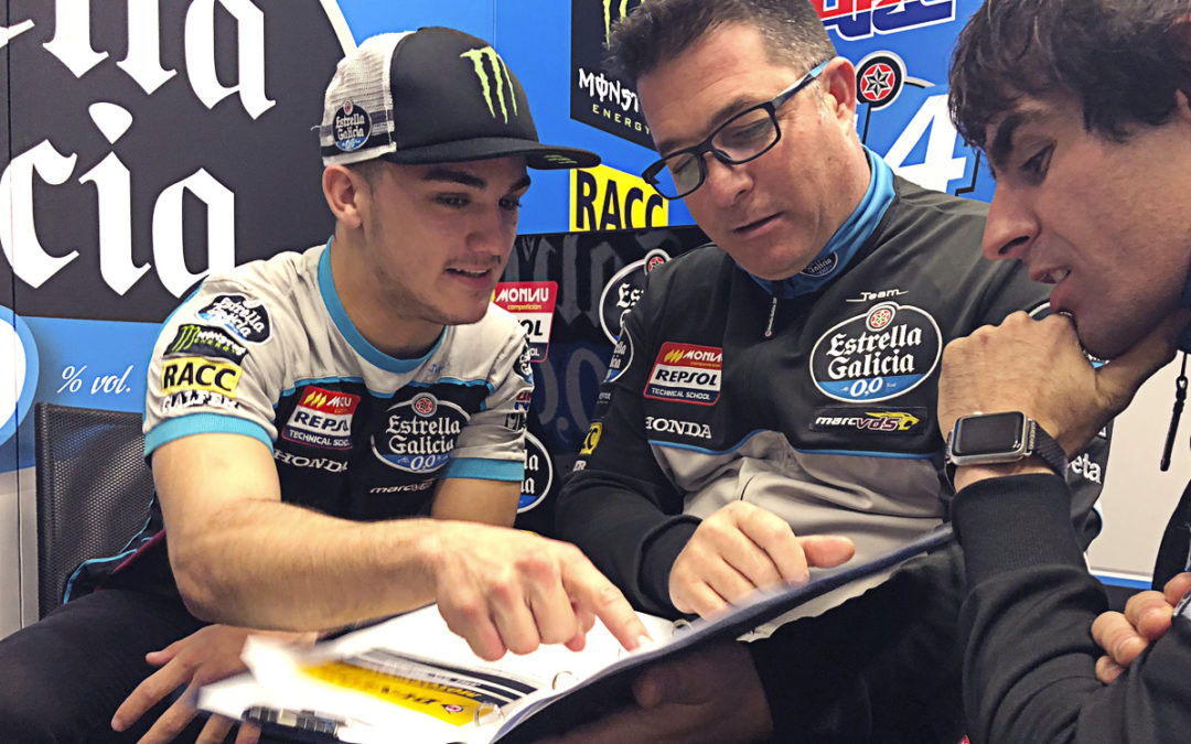 Team Estrella Galicia 0,0 Moto3: Análisis de datos en el último día de test en Jerez