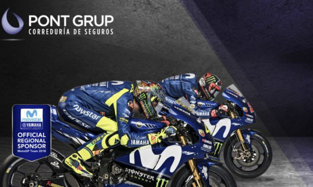 EL MOVISTAR YAMAHA MOTOGP Y PONT GRUP SIGUEN JUNTOS