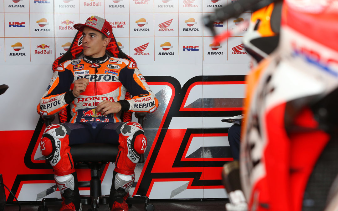 Márquez y Pedrosa lideran las dos sesiones del primer día en Argentina