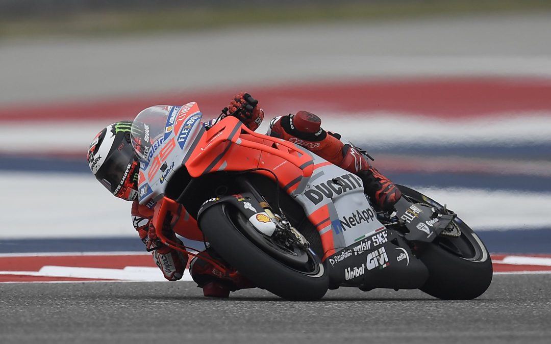 Segunda fila para Lorenzo, sexto en el clasificatorio en Austin. Dovizioso, octavo