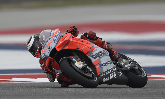 Segunda fila para Lorenzo, sexto en el clasificatorio en Austin. Dovizioso, octavo