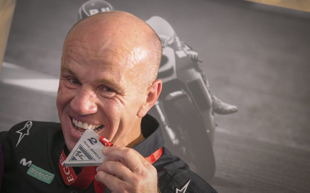 Randy Mamola se convierte en leyenda de MotoGP ™