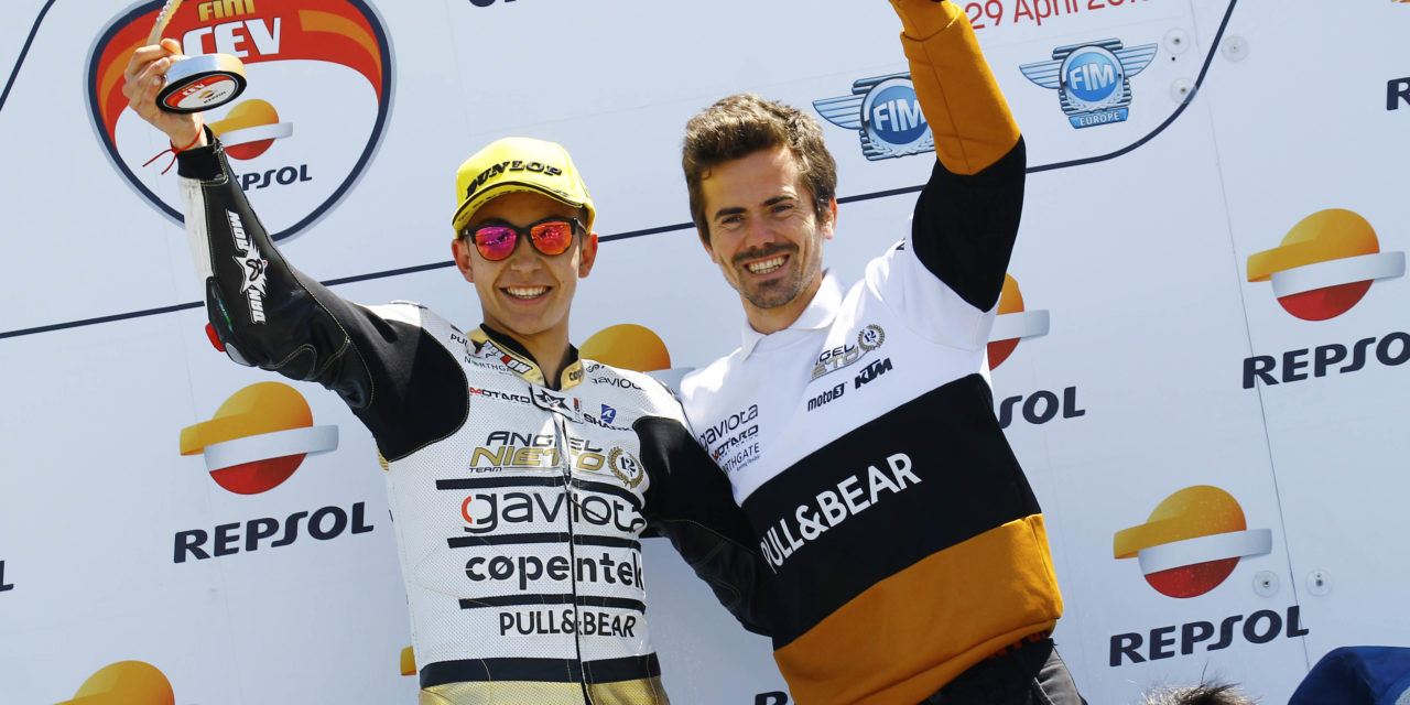 TRIUNFO Y LIDERATO PARA EL ÁNGEL NIETO TEAM CON RAÚL FERNÁNDEZ