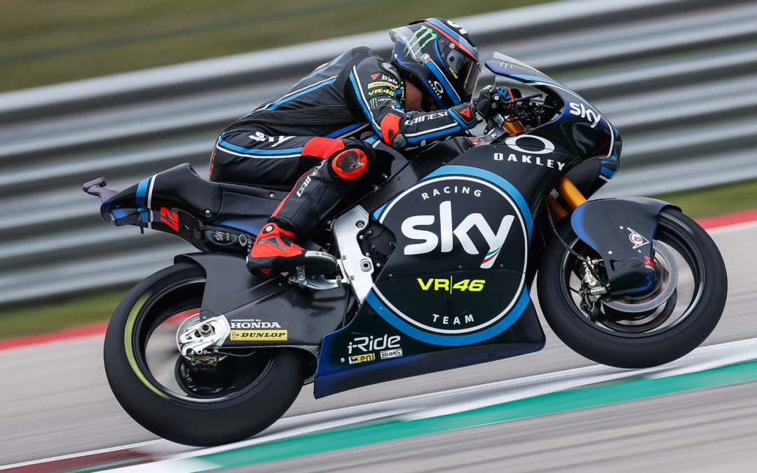 Triunfo en Moto2 para Pecco Bagnaia en el Circuito de Las Américas