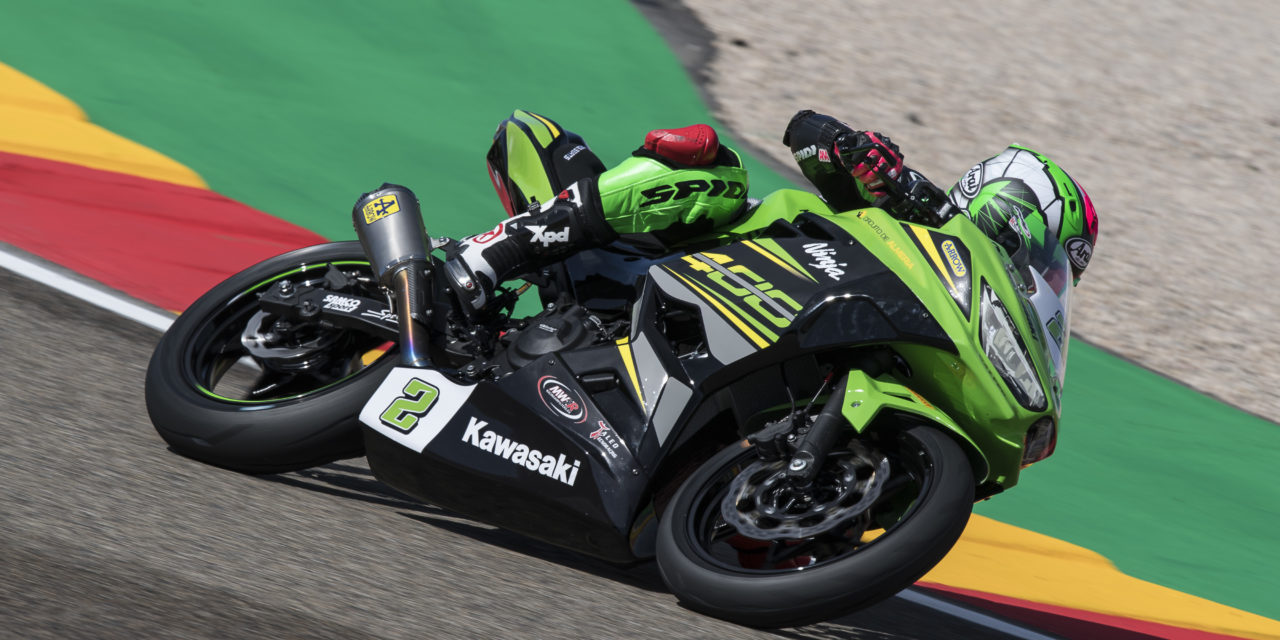 BUEN COMIENZO PARA EL DS JUNIOR TEAM KAWASAKI, ANA CARRASCO SEXTA