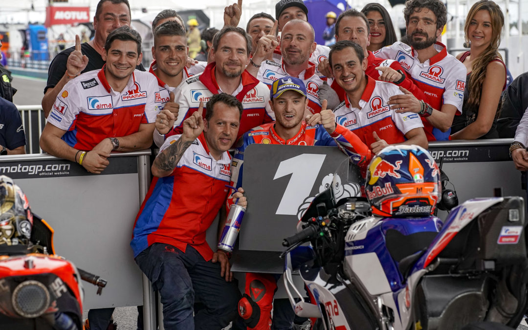 Histórica primera pole para Jack Miller y Alma Pramac Racing