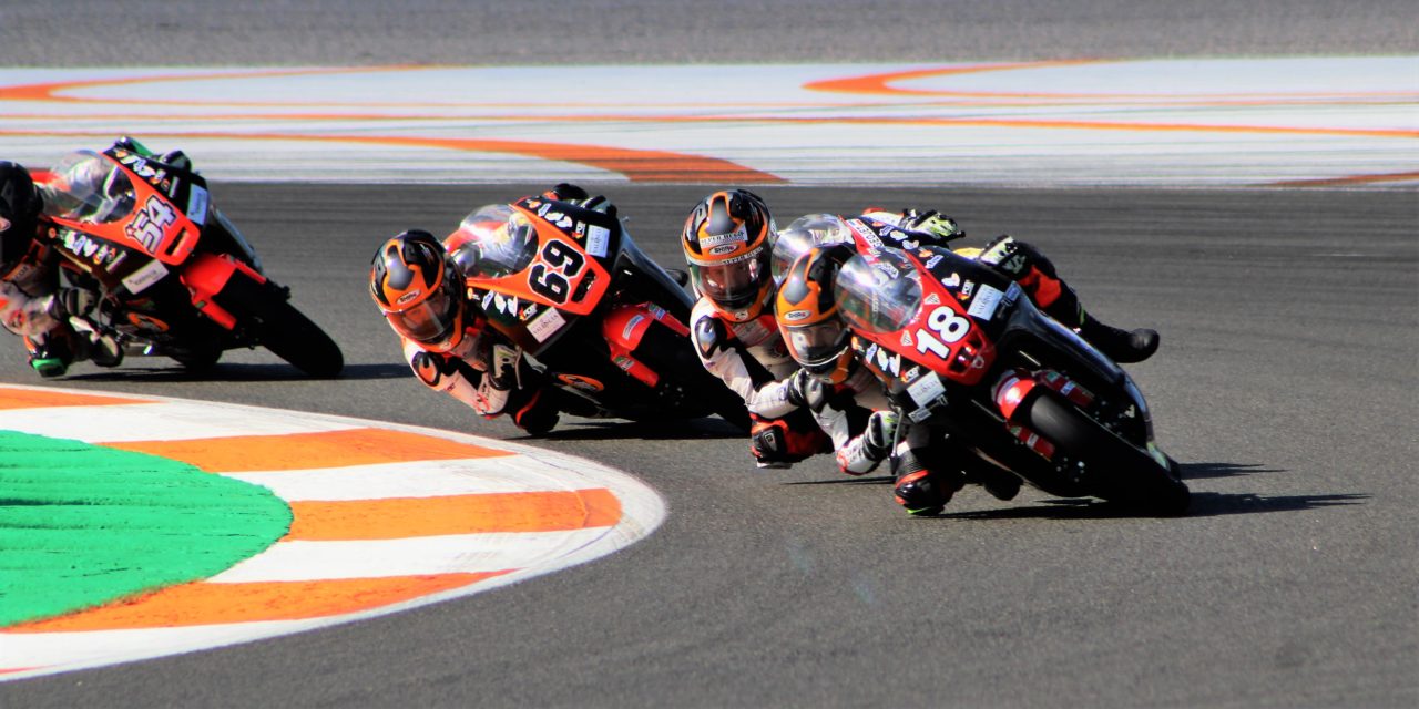 Salvador sube al tercer escalón de la Talent en el FIM CEV de Valencia
