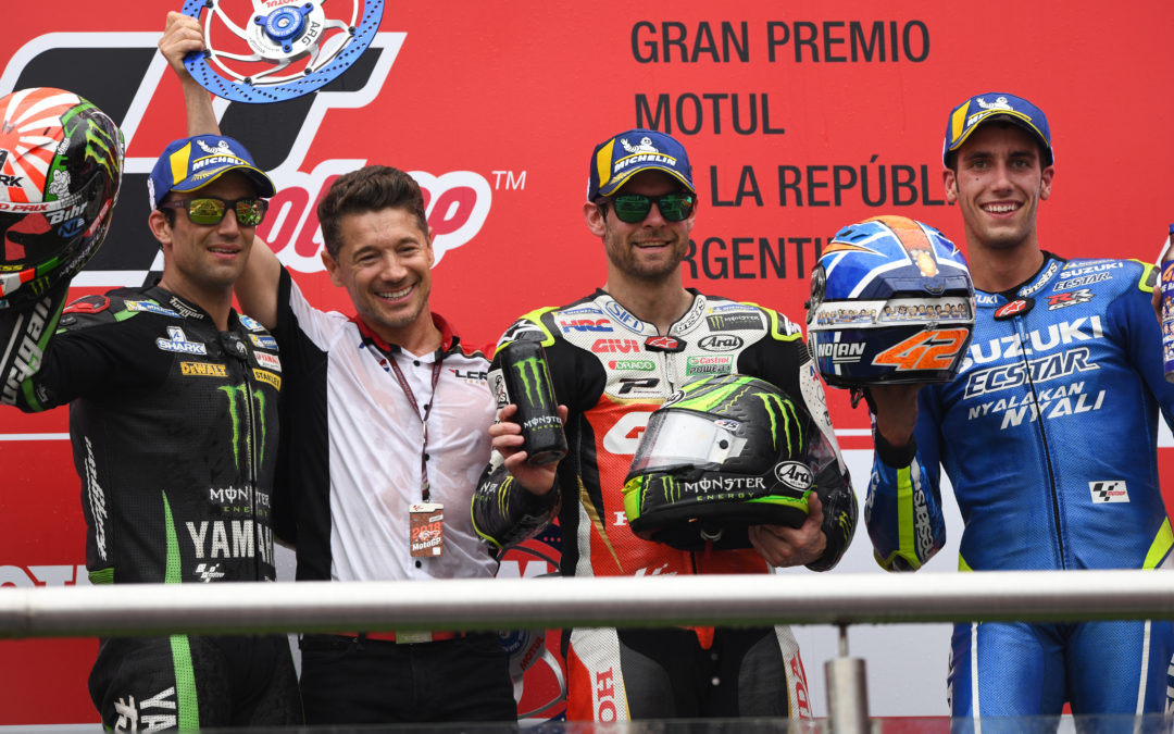 CAL CRUTCHLOW, EMOCIONANTE VICTORIA EN ARGENTINA